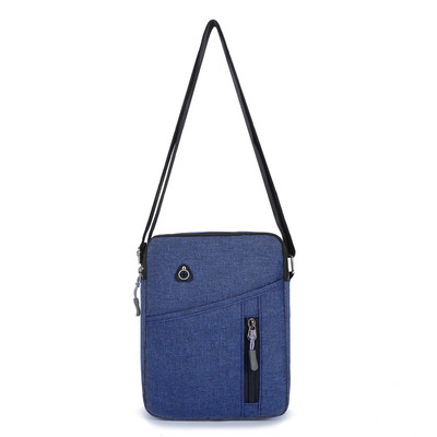 Muška tekstilna torba s patentnim zatvaračem