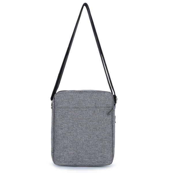 Muška tekstilna torba s patentnim zatvaračem