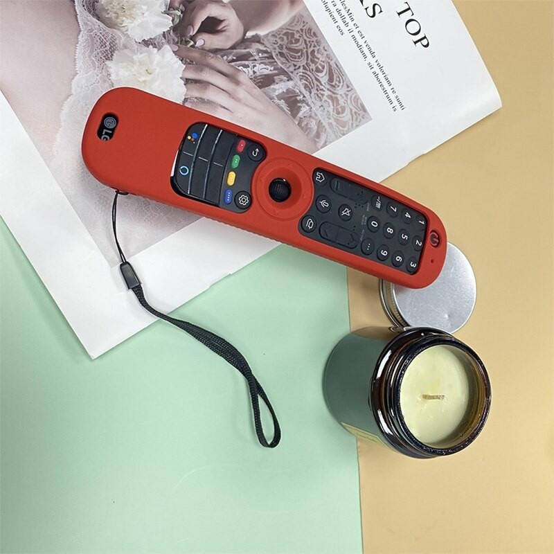 Huse de protecție din silicon moale pentru telecomandă pentru LG Smart TV AN-MR21GC / MR21N / MR21GA