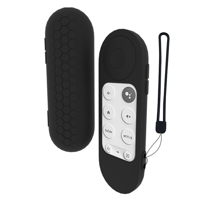 Silikónové puzdro odolné voči poškriabaniu, ochranný kryt pre diaľkový ovládač Google Chromecast TV 2020