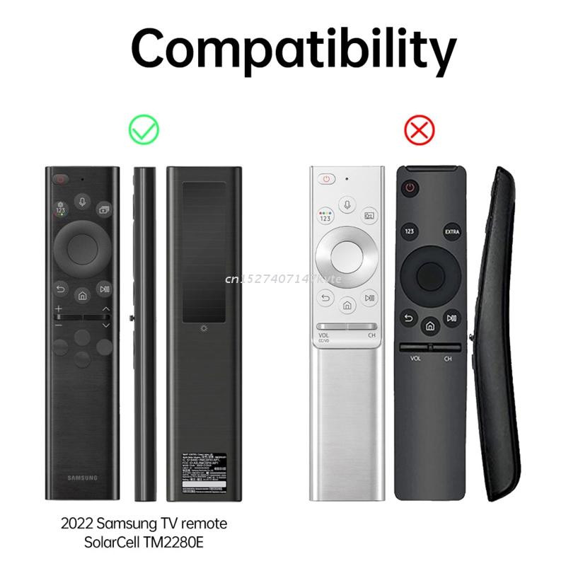 Nárazuvzdorné silikónové puzdro, vynikajúci ochranný kryt diaľkového ovládača pre BN59-01386C BN59-01386B TM2280E, kryt diaľkového ovládača televízora