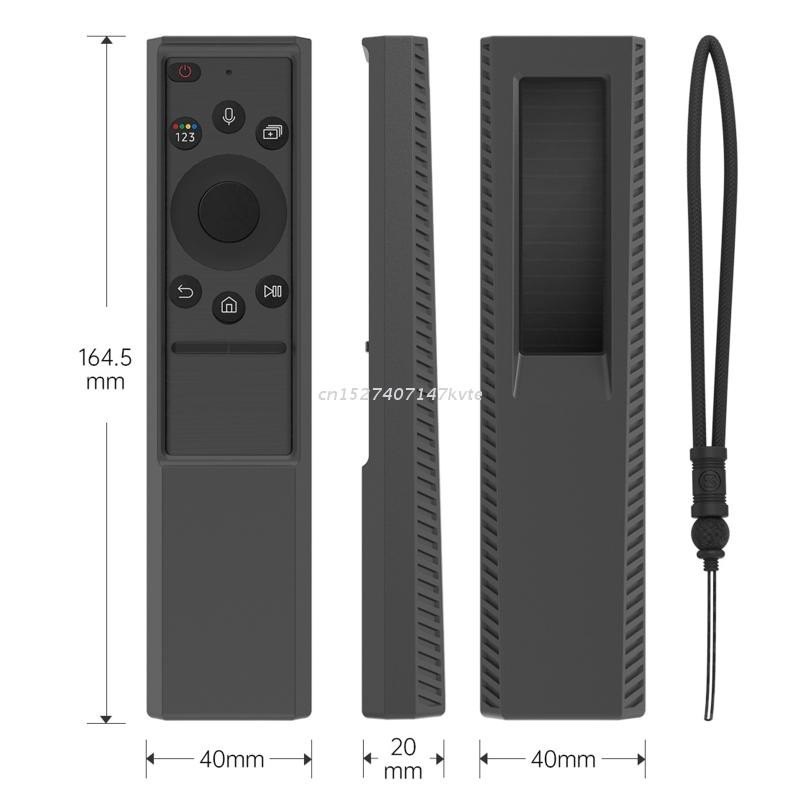 Nárazuvzdorné silikónové puzdro, vynikajúci ochranný kryt diaľkového ovládača pre BN59-01386C BN59-01386B TM2280E, kryt diaľkového ovládača televízora