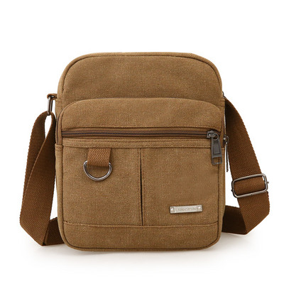 Nový model pánskej textilnej tašky štvorcového tvaru