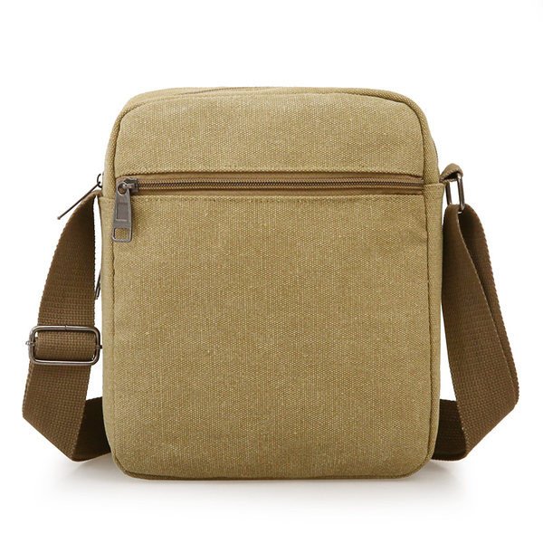 Nový model pánskej textilnej tašky štvorcového tvaru