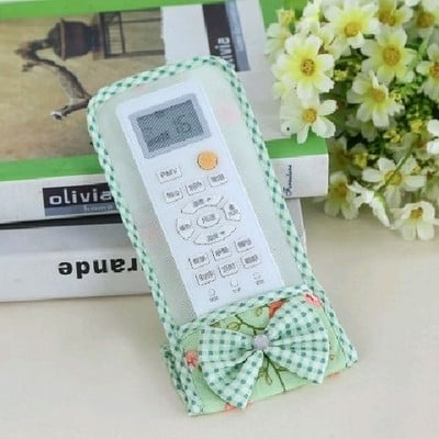 1 ks kryt na diaľkové ovládanie, prachový kryt, látkové čipkované vrecko, držiak nádoby na diaľkové ovládanie klimatizácie, ochranný kryt