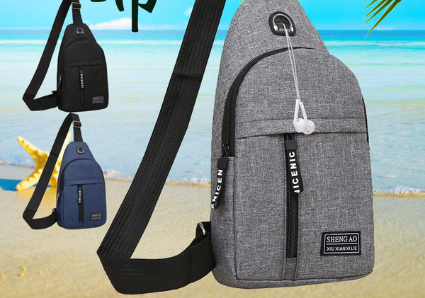 Malá textilná taška s jedným textilným uchom