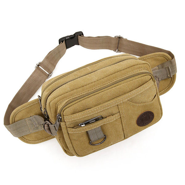 Drobinė vyriška juosmens rankinė