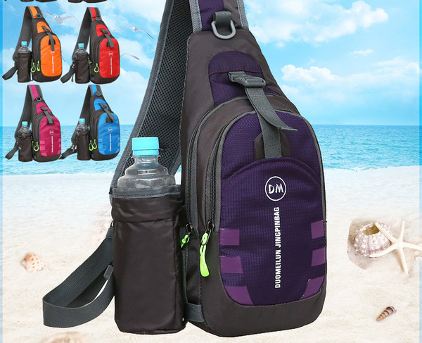 Sportska muška torba s džepom za bocu