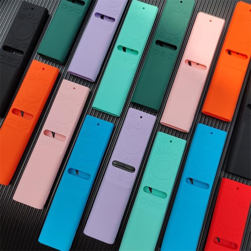 Naujas Samsung Smart TV saulės nuotolinio valdymo pulto apsauginis dangtelis, apsaugantis nuo kritimo, storas silikonas, neslystantis BN59-01357 patvarūs apsauginiai dėklai