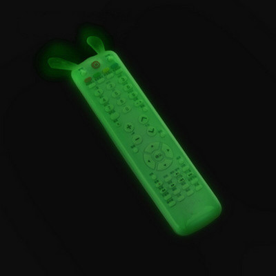 Silikonska zaštitna navlaka za daljinski upravljač Kućište otporno na udarce Poklopac za daljinski upravljač Zaštitna navlaka za daljinski upravljač sa zečjim ušima