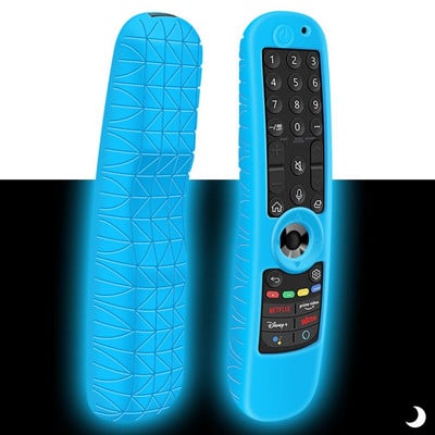 Puzdro na diaľkový ovládač LG Magic pre LG AN-MR21GA /MR21GC, kryt MR21 2021 s protišmykovým a protišmykovým ochranným silikónovým puzdrom