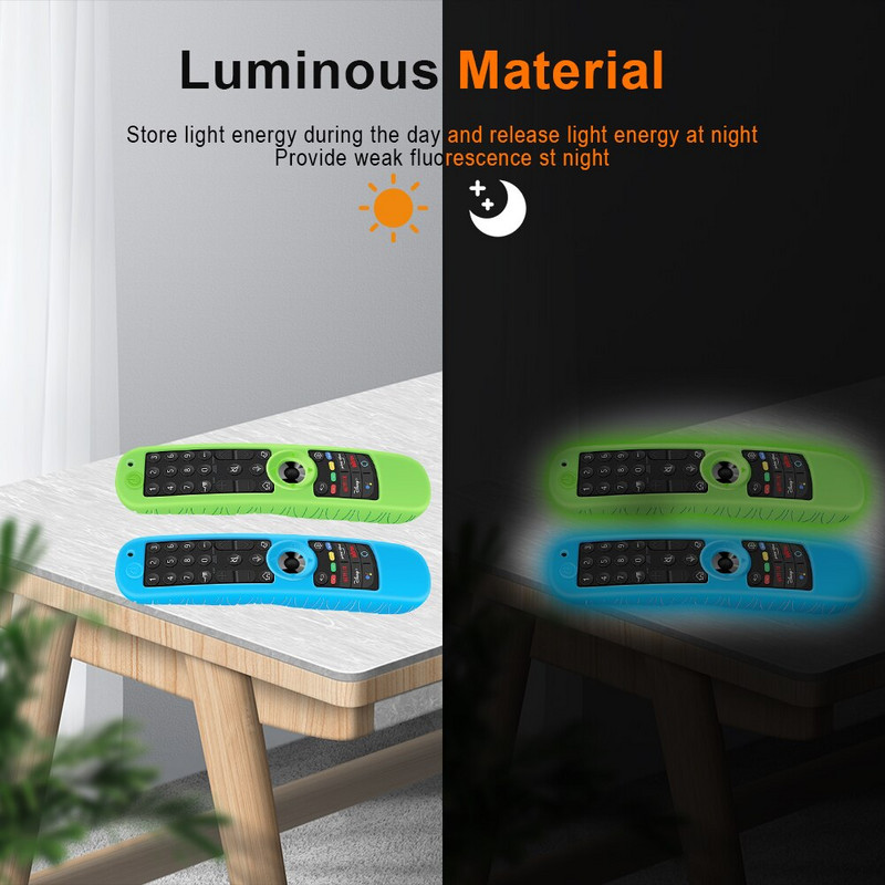 Puzdro na diaľkový ovládač LG Magic pre LG AN-MR21GA /MR21GC, kryt MR21 2021 s protišmykovým a protišmykovým ochranným silikónovým puzdrom