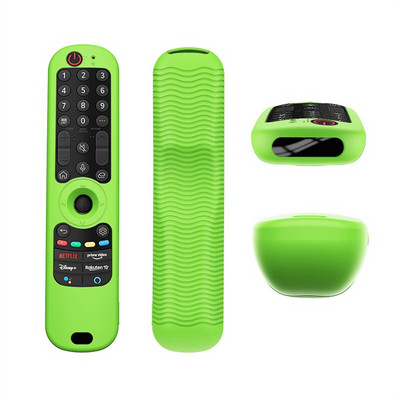 Husă din silicon pentru LG AN-MR21GC MR21N/21GA Husă de protecție colorată, durabilă, pentru telecomandă pentru LG Smart TV, carcasă rezistentă la cădere