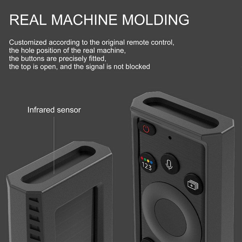 2022 NaujasBN5901386C/01386B/TM2280ETV nuotolinio valdymo pulto dangtelis Silikoninis pilnas apsauginis dėklas su diržu, atspariu smūgiams valdiklio dangteliu