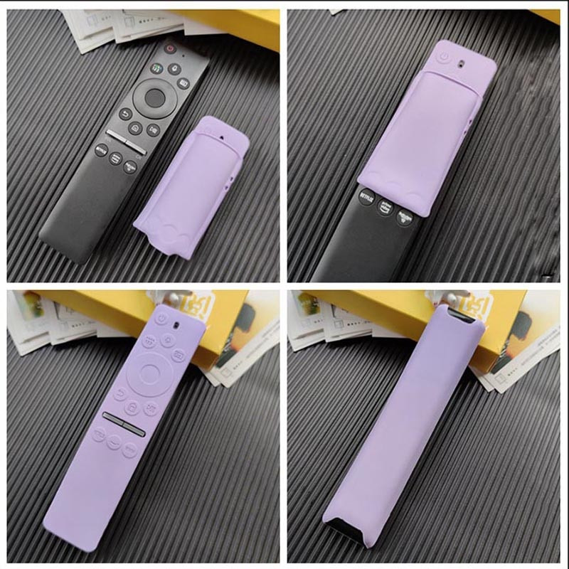 1 ks Ochranné puzdro na diaľkové ovládanie televízora Samsung BN59-01312A, silikónové puzdro, odolné voči pádu, prachotesné, vodotesné, všetko v jednom