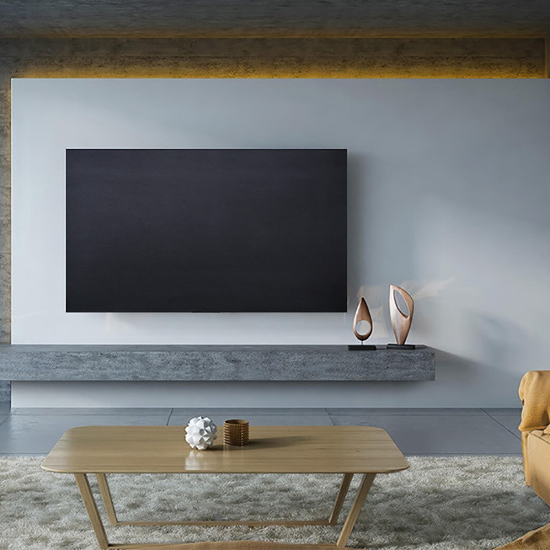 Minkštas, elastingas audinys, skirtas 43" 49" 55" LCD televizoriui, pakabinamam televizoriaus įbrėžimams atsparus purslams atsparus apsauginis dėklas LA007