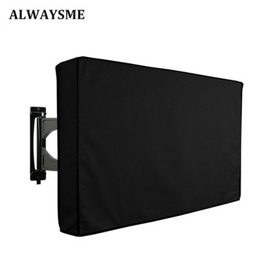 ALWAYSME Outdoor TV Cover Protector Weatherproof Universal Protector For 22`` - 70`` LCD LED Plasma Television Sets Bottom Seal