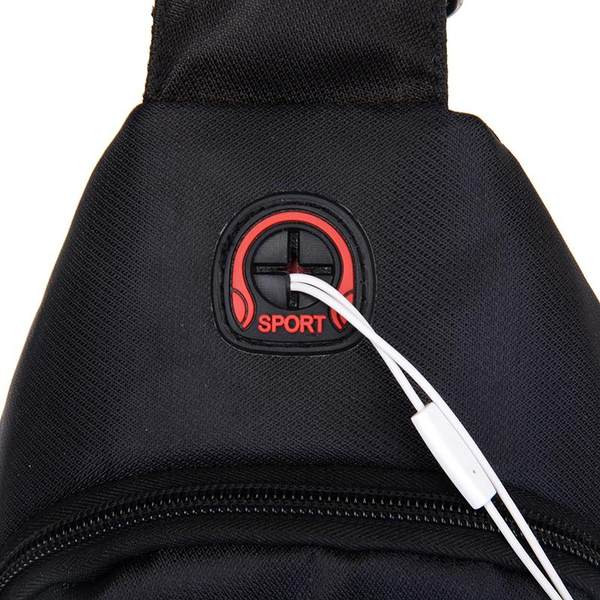 Vodotesná pánska taška s viacerými priehradkami