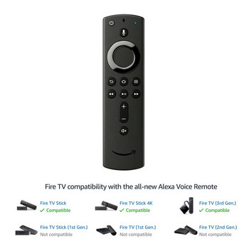 Νέα αντικατάσταση τηλεχειριστηρίου φωνής L5B83H για Amazon Fire TV Stick 4K Fire TV Stick με τηλεχειριστήριο Alexa Voice
