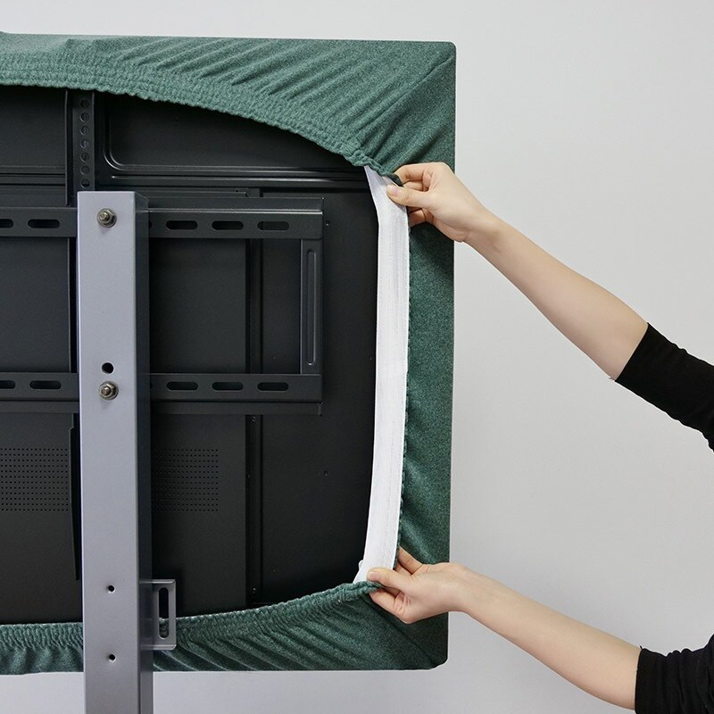 Kuum 55-tolline 65-tolline veniv teleri kaane kate Tolmukaitse riidest katteriie Uus LCD seinaripp Kerge luksuslik lihtne katterätik