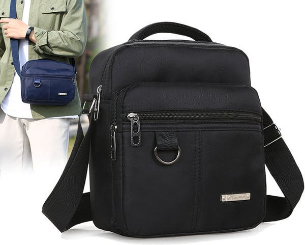 Textil kis táska férfiaknak két méretben