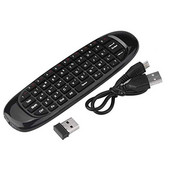 C120 Viacjazyčná verzia Bezdrôtová Air Mouse Mini klávesnica Myš Somatosenzorický gyroskop Obojstranné diaľkové ovládanie
