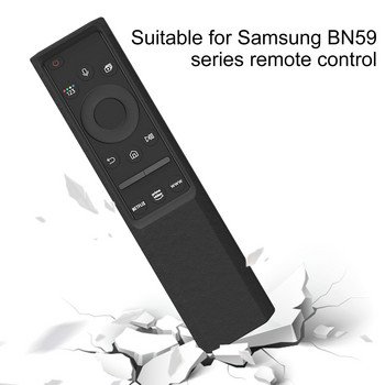Телевизор Samsung BN59-01357A Силиконов защитен калъф Дистанционно управление Удароустойчив капак на контролера с ремък