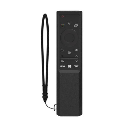 Samsung televizorius BN59-01357A silikoninis apsauginis dėklas Nuotolinio valdymo pultas, atsparus smūgiams valdiklio dangtelis su dirželiu