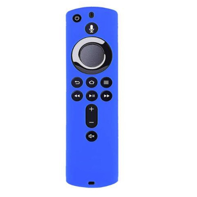 2x silikónové puzdro na diaľkové ovládanie pre Amazon Fire TV Stick 4K TV Stick, 5,9-palcové puzdrá s diaľkovým ovládačom – 2 a 4