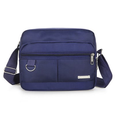 Pánska textilná taška s kovovým detailom