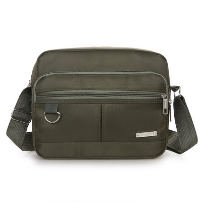 Pánska textilná taška s kovovým detailom