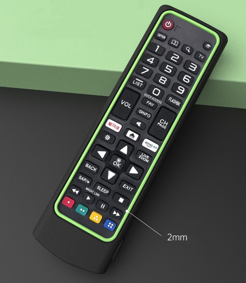 Silikónové puzdro SIKAI pre diaľkový ovládač LG Smart TV AKB75095307 AKB75375604 AKB75675304 Nárazuvzdorný ochranný kryt pre diaľkový ovládač LG TV