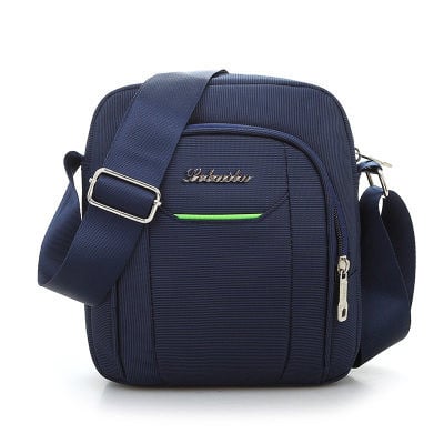 Drobinis vyriškas pečių krepšys – dviejų dydžių