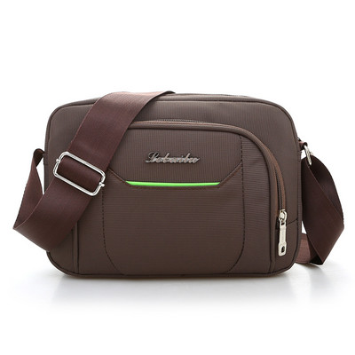 Drobinis vyriškas pečių krepšys – dviejų dydžių