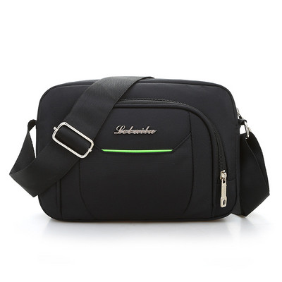 Drobinis vyriškas pečių krepšys – dviejų dydžių