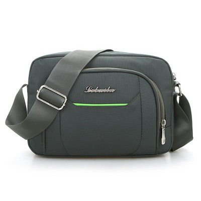 Drobinis vyriškas pečių krepšys – dviejų dydžių