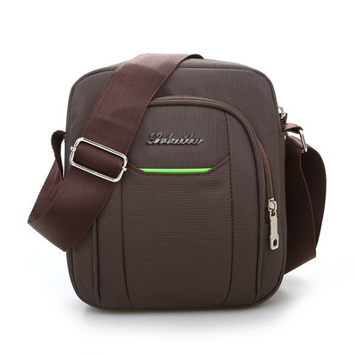 Drobinis vyriškas pečių krepšys – dviejų dydžių