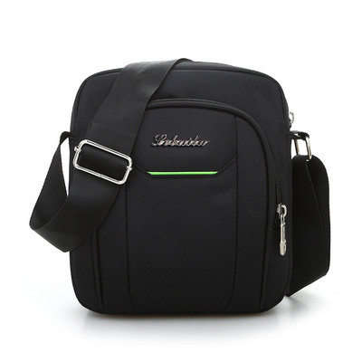 Drobinis vyriškas pečių krepšys – dviejų dydžių