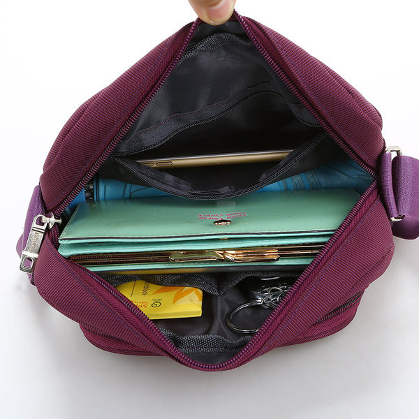 Drobinis vyriškas pečių krepšys – dviejų dydžių