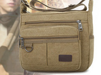 Pánska textilná taška so zipsom