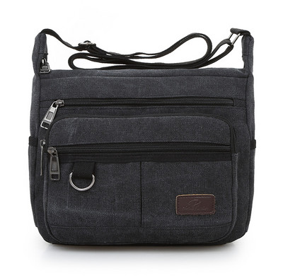 Pánska textilná taška so zipsom