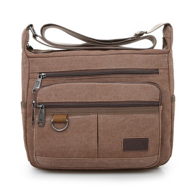 Pánska textilná taška so zipsom