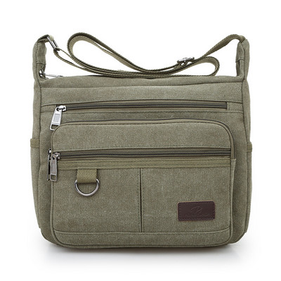 Pánska textilná taška so zipsom