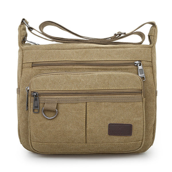 Pánska textilná taška so zipsom