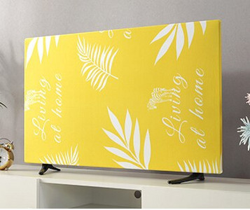 Ochranný kryt na LCD televízor, kryt na prach do domácnosti, závesný kryt na televízor, polyesterový kryt, látka, univerzálna dekorácia, nový, 42-50 palcov