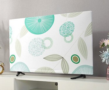 Uus teleri polüesterkatte kaitse tolmukate Kodumajapidamises rippuv LCD-teleri tolmukate 32–50 tolli universaalne kaunistus