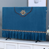 New Hight Quaily European Simple Style Prabangus televizoriaus dangtelis nuo dulkių 55 colių 65 colių LCD televizoriaus dangtelis Medžiaginis televizoriaus dangtelis Naujas apsaugos nuo dulkių rankšluostis