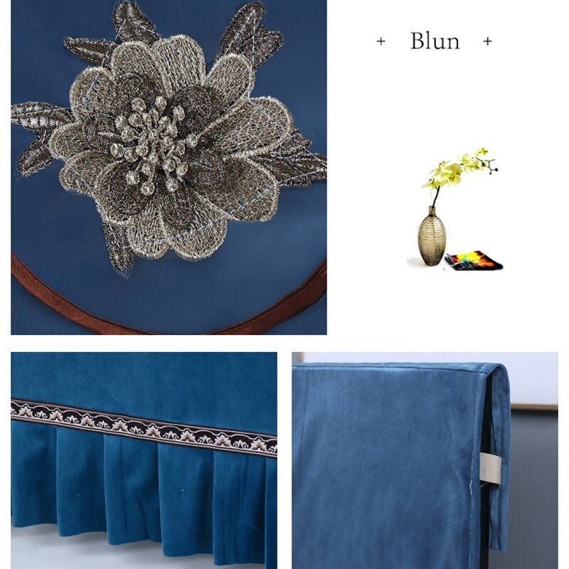 New Hight Quaily European Simple Style Prabangus televizoriaus dangtelis nuo dulkių 55 colių 65 colių LCD televizoriaus dangtelis Medžiaginis televizoriaus dangtelis Naujas apsaugos nuo dulkių rankšluostis