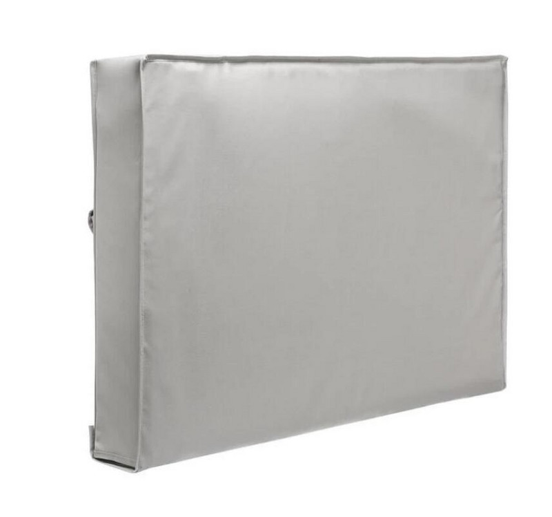 Vandeniui atsparus lauko televizoriaus korpuso dangtelis, dulkėms atsparus Oksfordo juodas televizijos dėklas, televizorius nuo 22 colių iki 70 colių