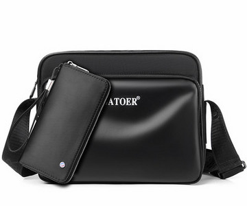 Geanta de umar barbati din piele ecologica model nou